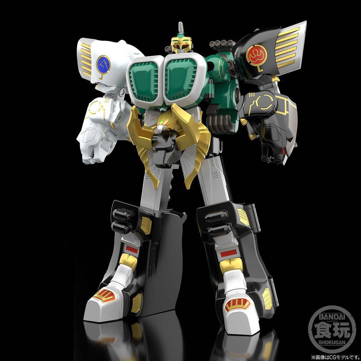 SMP [SHOKUGAN MODELING PROJECT] 百獣合体 ガオマッスル/ガオライノス