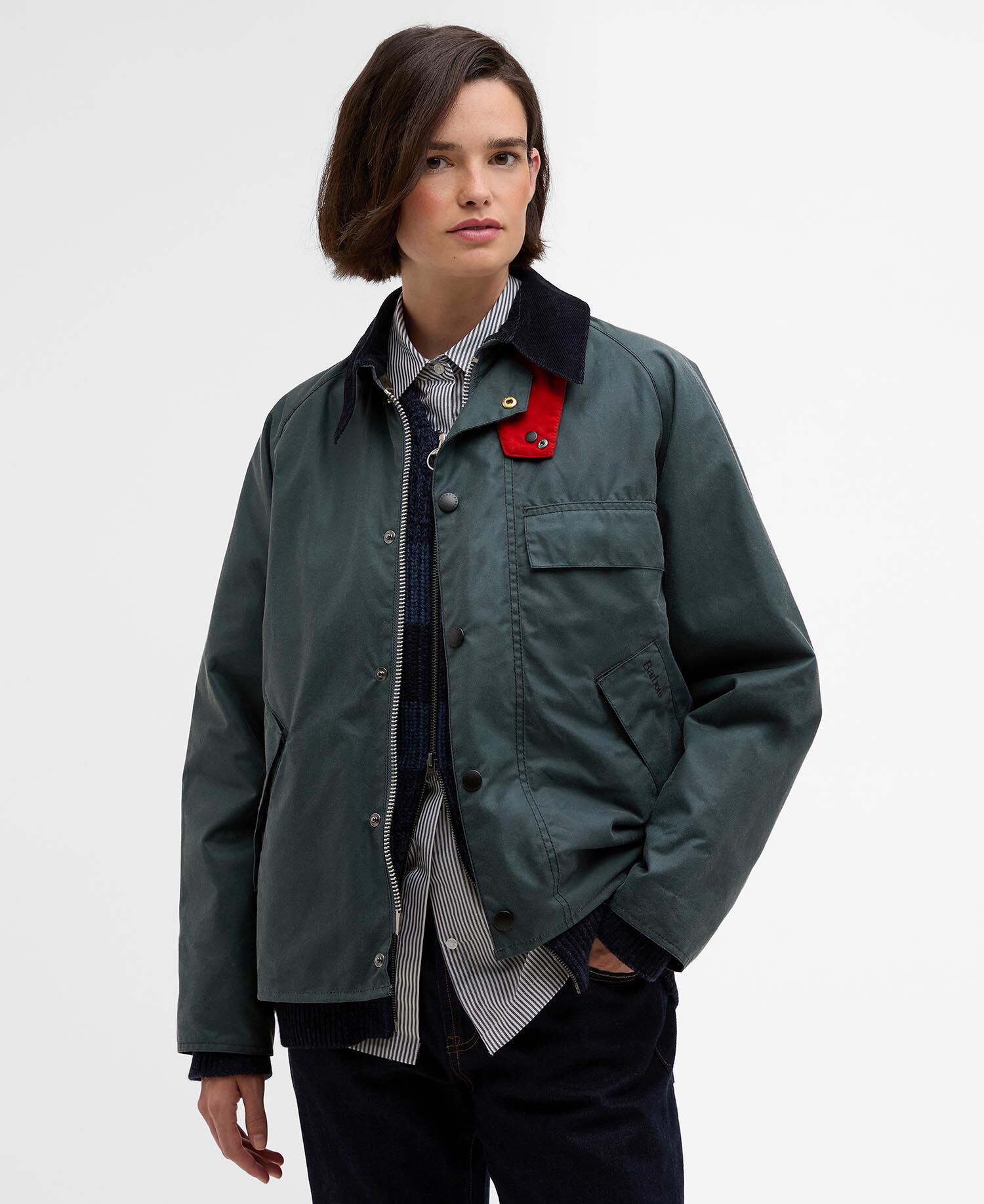 Buy Paul Smith loves Barbour Transport Waxed Jacket for USD 660.00