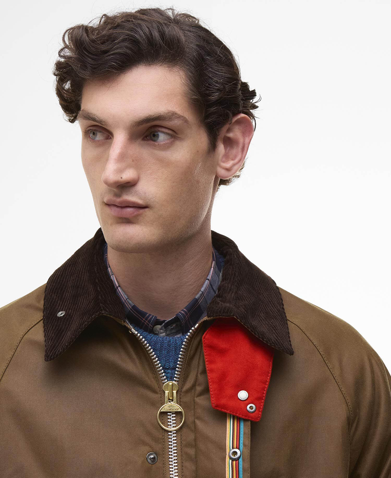 Buy Paul Smith loves Barbour Oversized Bedale Waxed Jacket for N/A