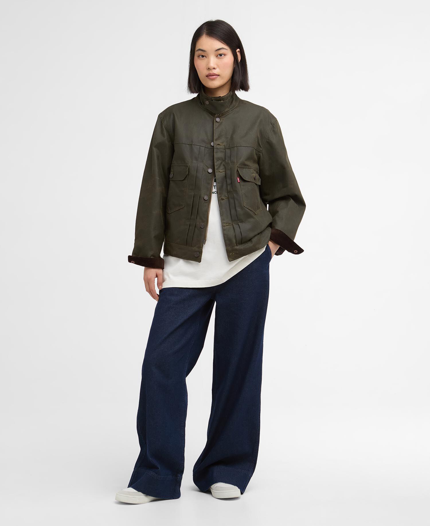 Buy Barbour x Levi's Type II Waxed Jacket for N/A 0.0 | BARBOUR_US