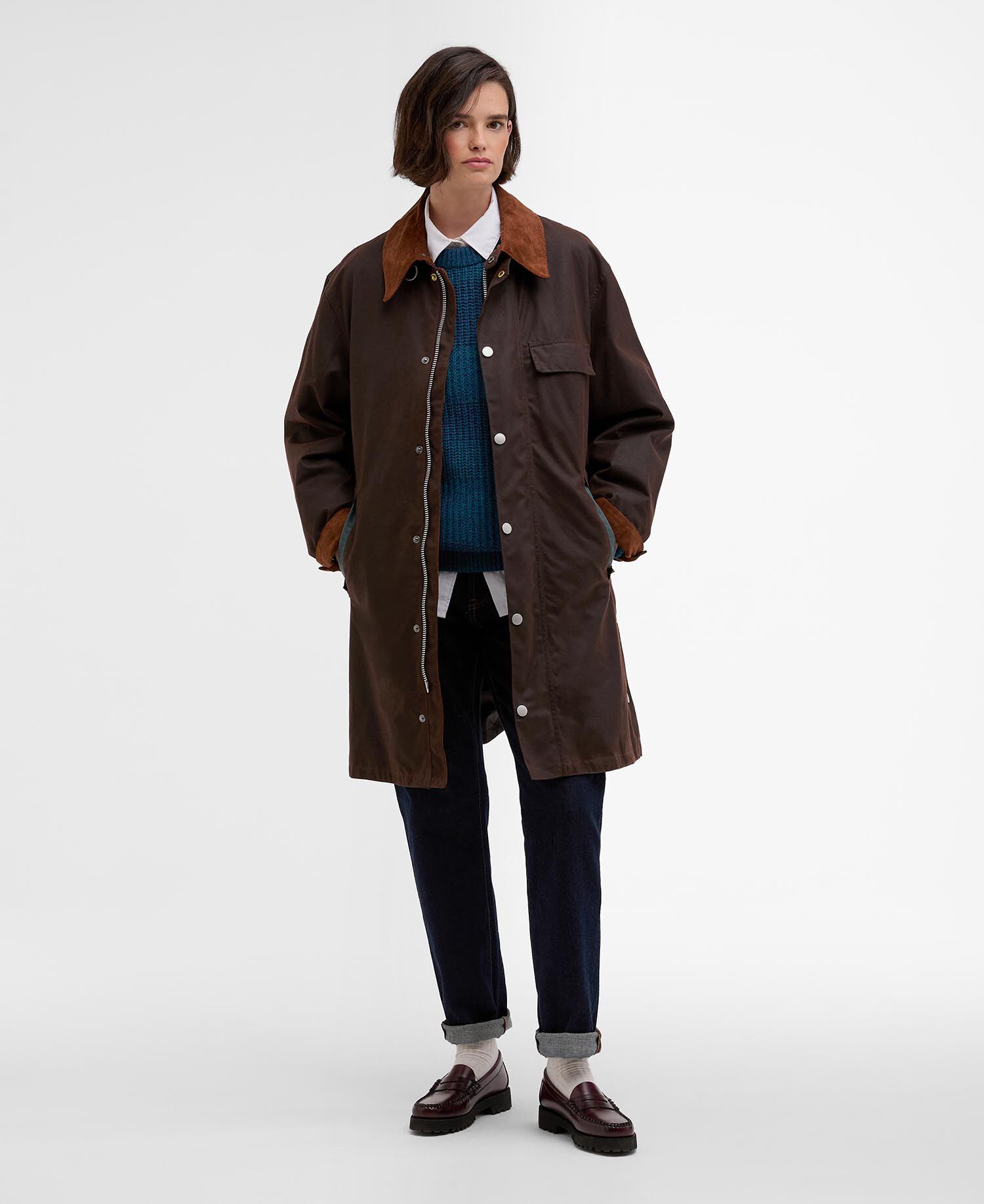 Buy Paul Smith loves Barbour Beeston Waxed Jacket for USD 895.00
