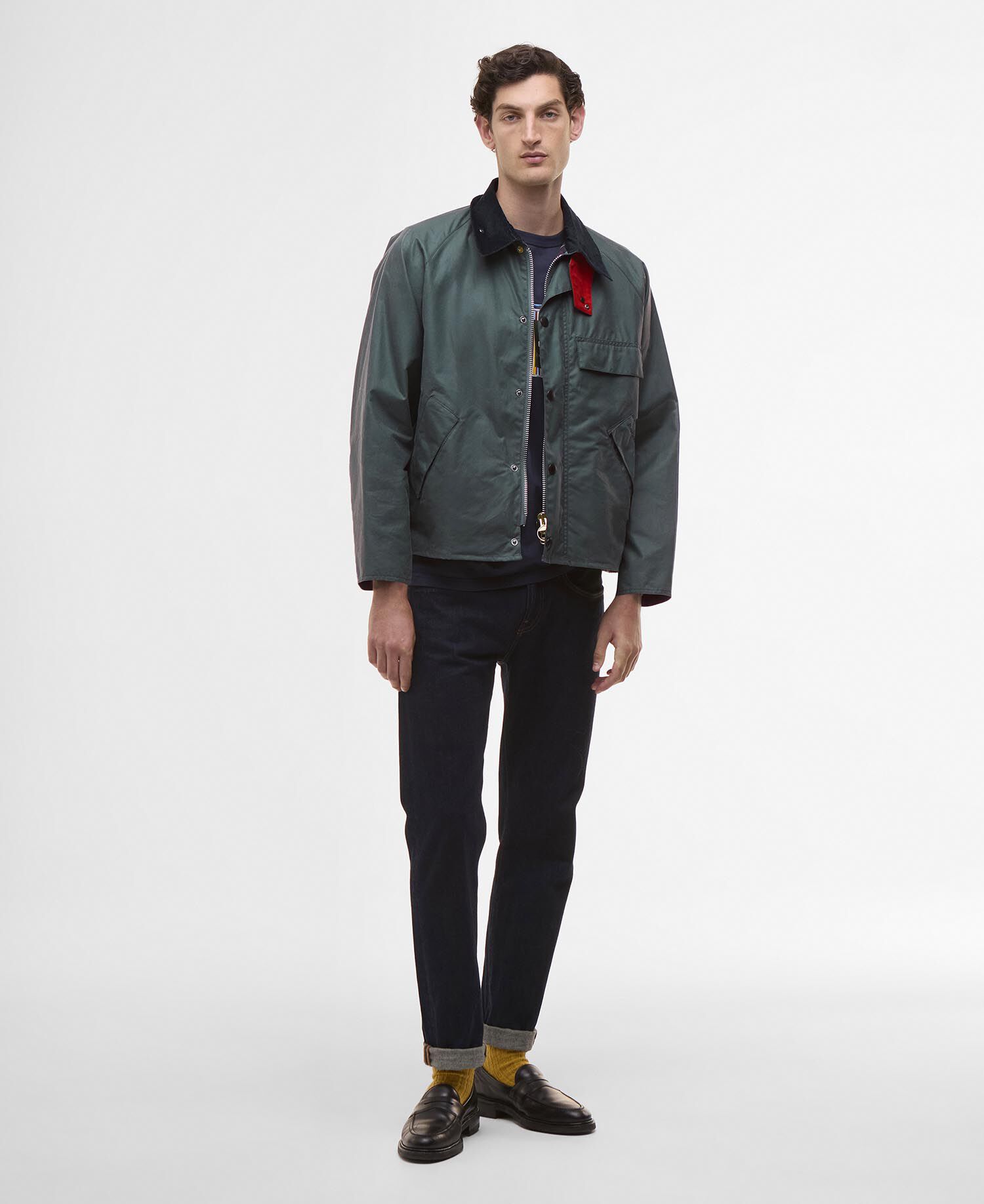 Buy Paul Smith loves Barbour Transport Waxed Jacket for N/A 0.0
