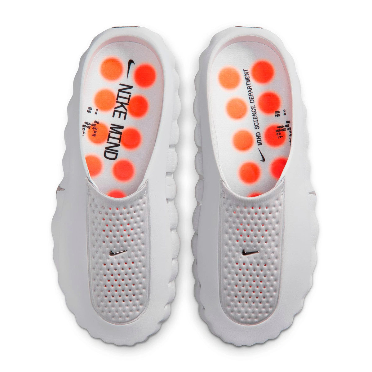 Flip-flops Nike Mind 001 Lt Smoke Grey-Chrome-P - Basketball Emotion
