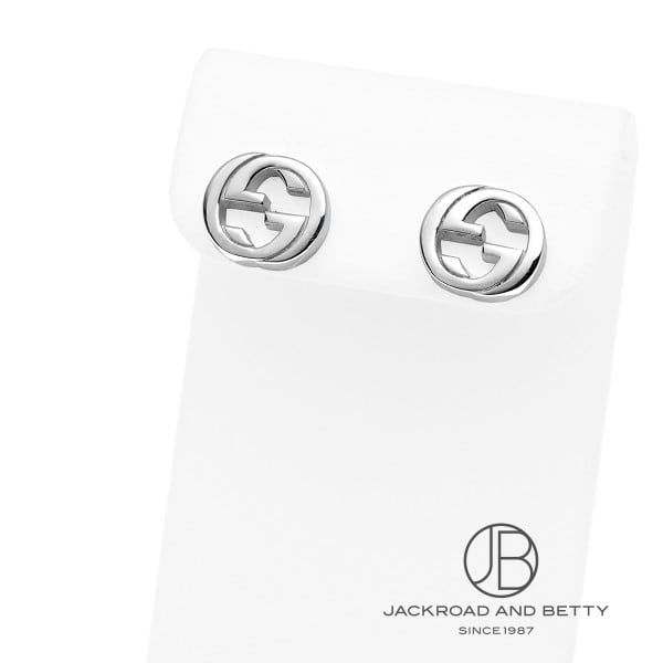 インターロッキングG ピアス[YBD70280100100U] Interlocked G Stud