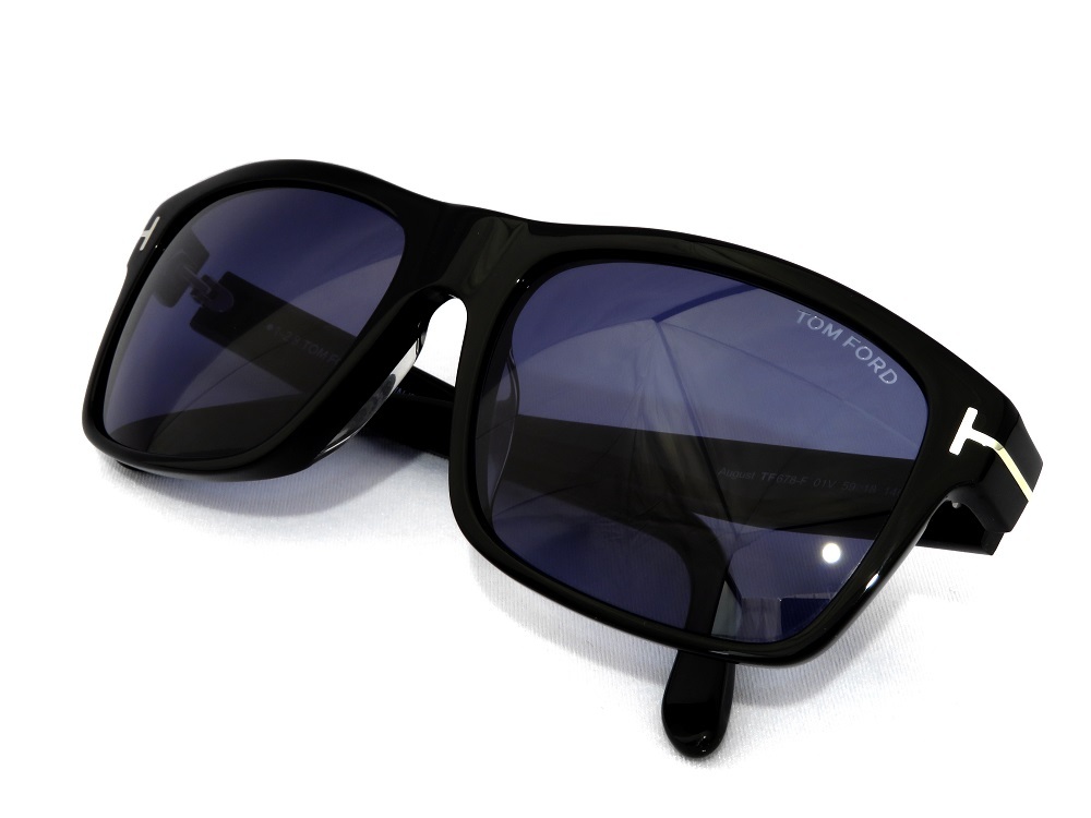 トムフォード TOM FORD サングラス August TF678-F 01V