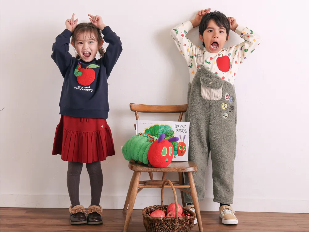 はらぺこあおむしコラボ キッズ・ベビー服 | 子供服のべべモール公式通販