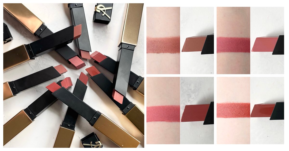 イヴ・サンローラン】YSL ザ スリム リップスティックを全色スウォッチ