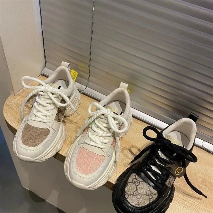 グッチ 厚ダッドスニーカー メンズ Gucci 厚底スニーカー ランニング
