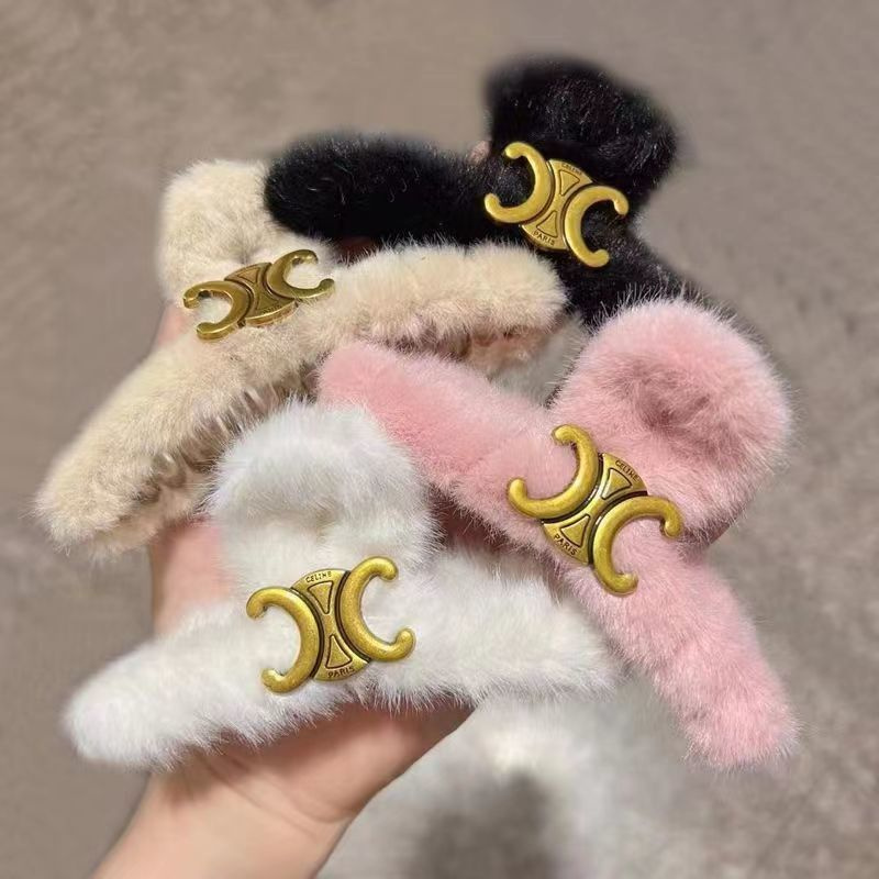 ハイブランドヘアクリップ セリーヌ バンスクリップ ワニクリップ