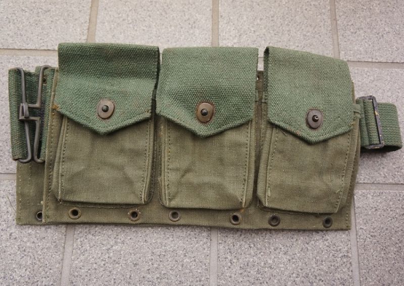 南ベトナム軍 米軍M1937型BAR用マガジンベルト - ミリタリーサープラス