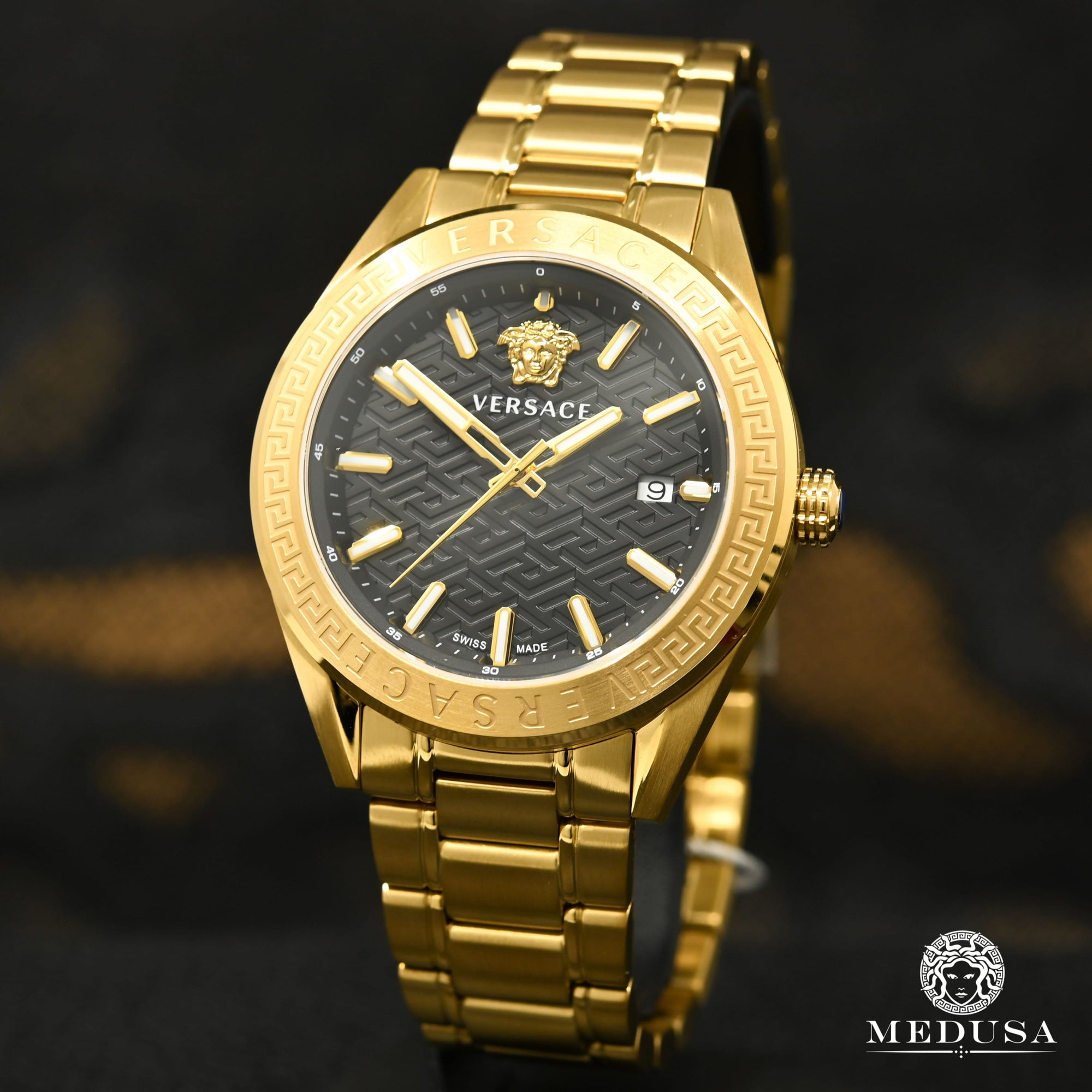 Versace Watch | Versace Greca Time GMT - VE7C00623 Men's Watch