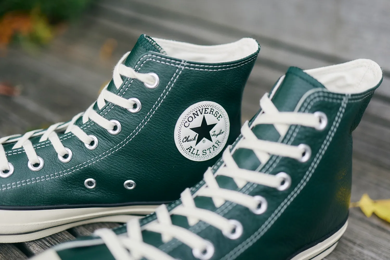 LEATHER ALL STAR J HI DEEP GREEN｜BILLY'S ENT 公式通販