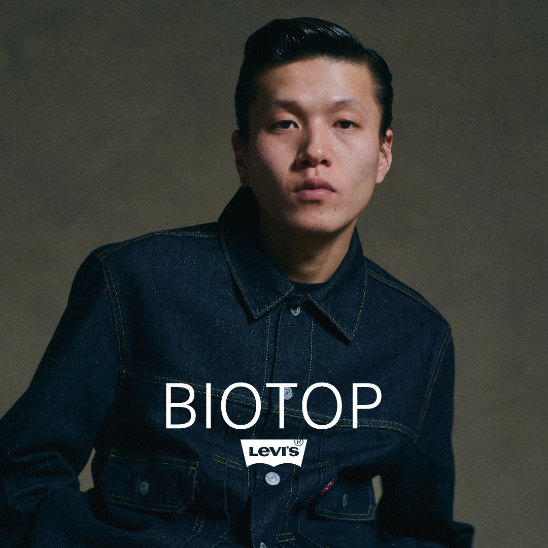 24SS Levi's®︎｜BIOTOP mens exclusive | TOPICS | BIOTOP – ビオトープ –