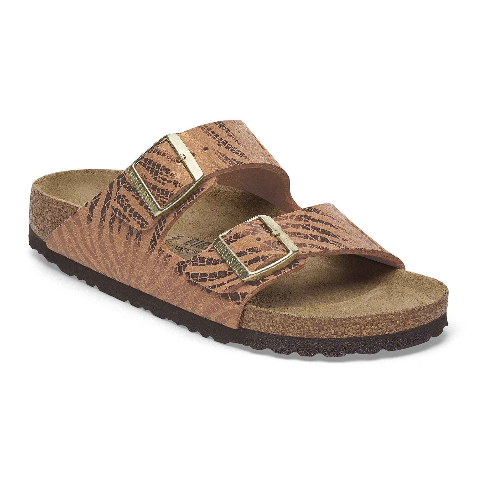 Arizona Synthetik in Color Zebra Pecan | BIRKENSTOCK Finland