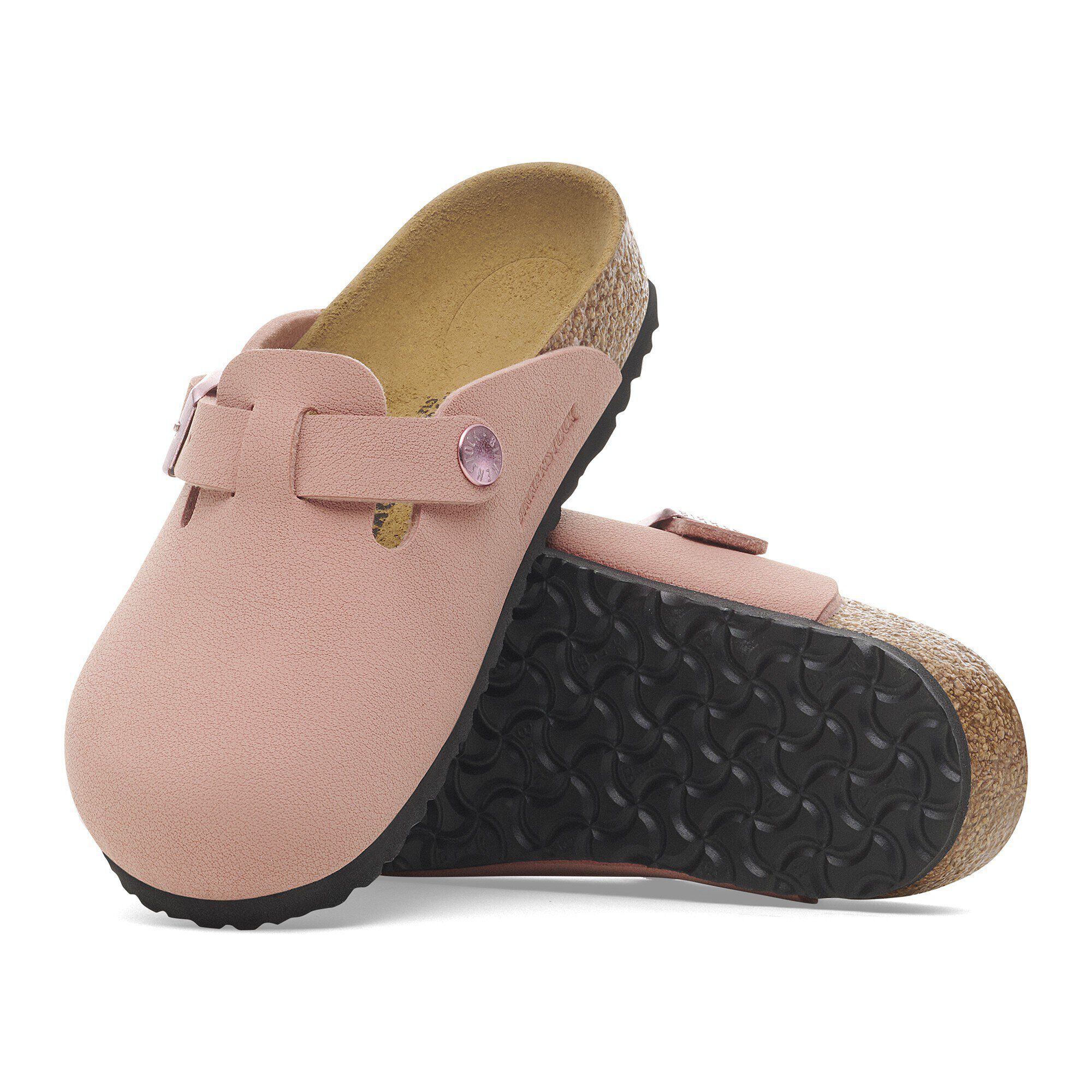 Boston Kids Birko-Flor nubuk - Pink Clay | BIRKENSTOCK Polska