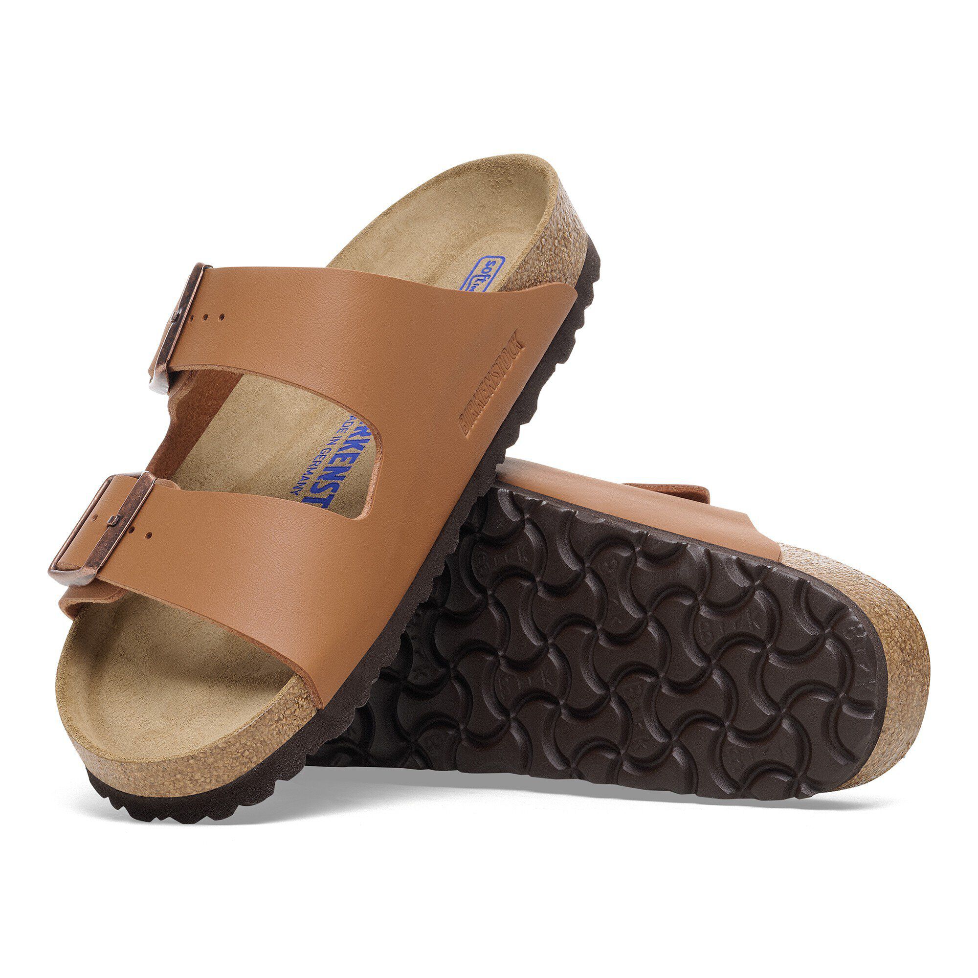 Arizona Soft Footbed Birko-Flor in Color Ginger Brown