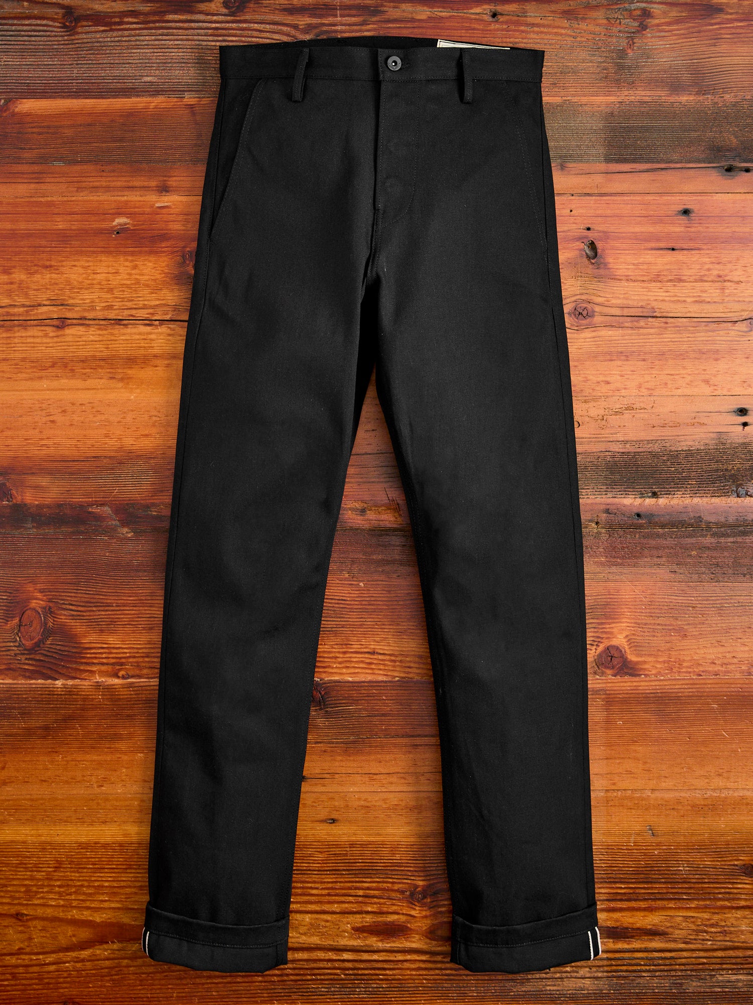 Anytee Anytee Classics Officer Pants Black Classics Officer Pants