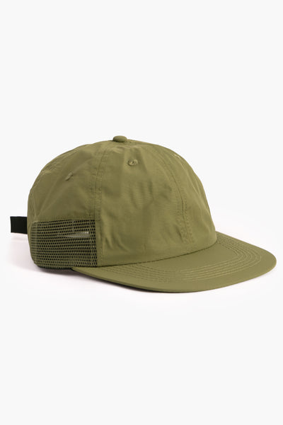 Power Goods - Perfect Nylon 6 Panel Mesh Cap - Olive – Blacksmith