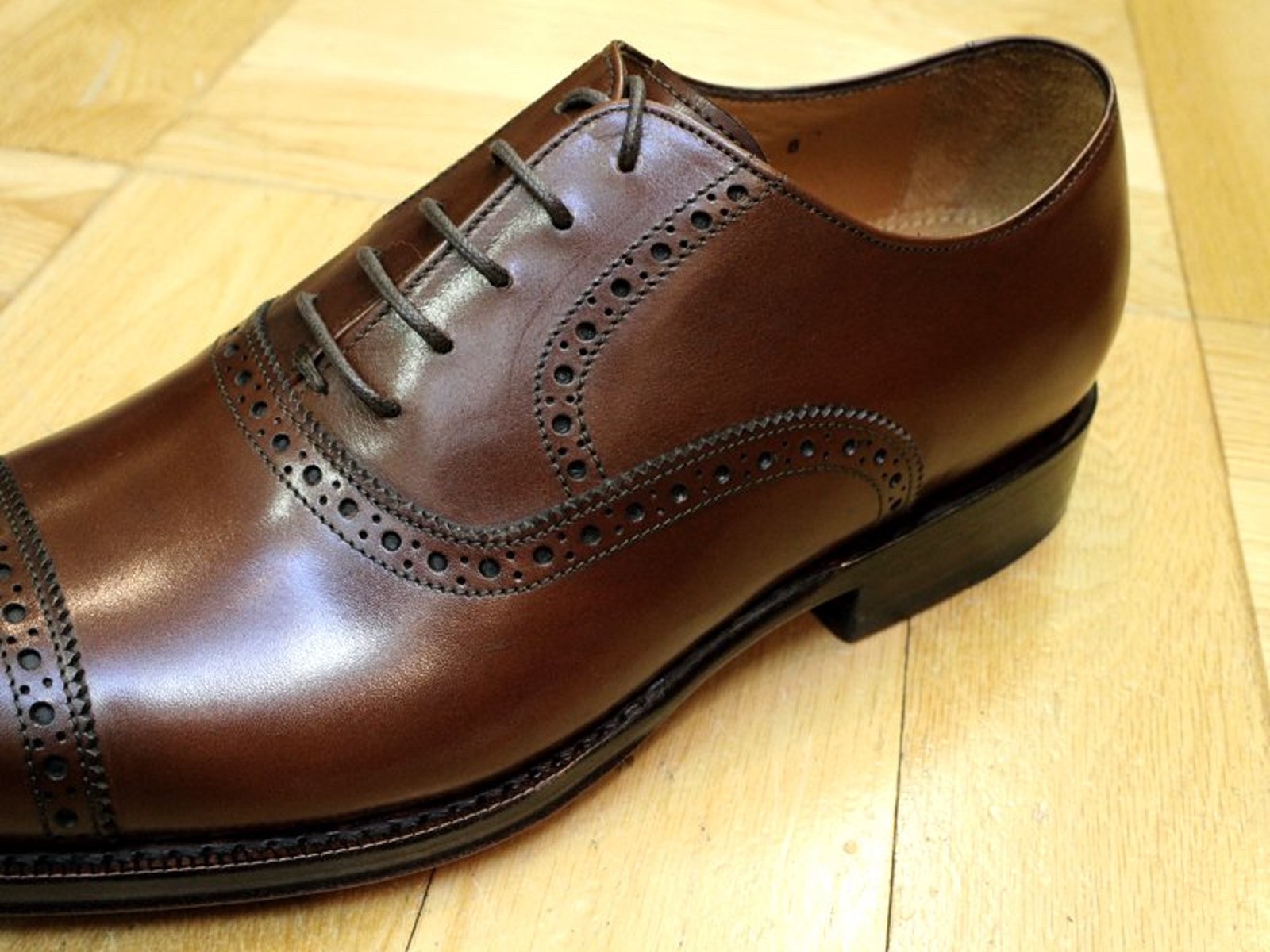 JalanSriwijaya 通販｜98331 セミブローグ レザーソール：CALF CUOIO
