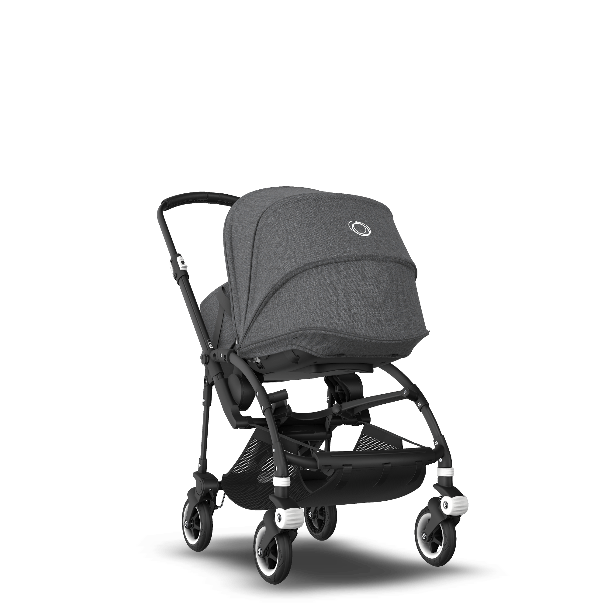 バガブー ビー 5 シート＆キャリーコットストローラー ブラック sun