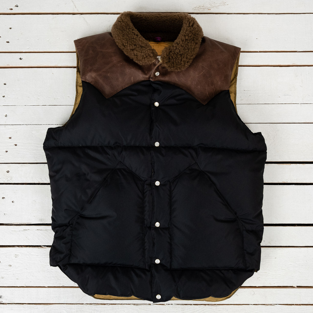 Rocky Mountain x Warehouse Christy Down Vest Black