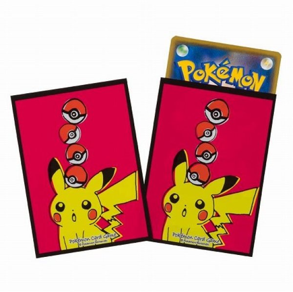 ポケカサプライ】[スリーブ]デッキシールド 『Pikachu drawing』【64枚
