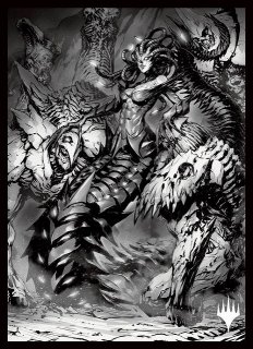 Magic: The Gathering スリーブ ファイレクシア シンボル Magic: The