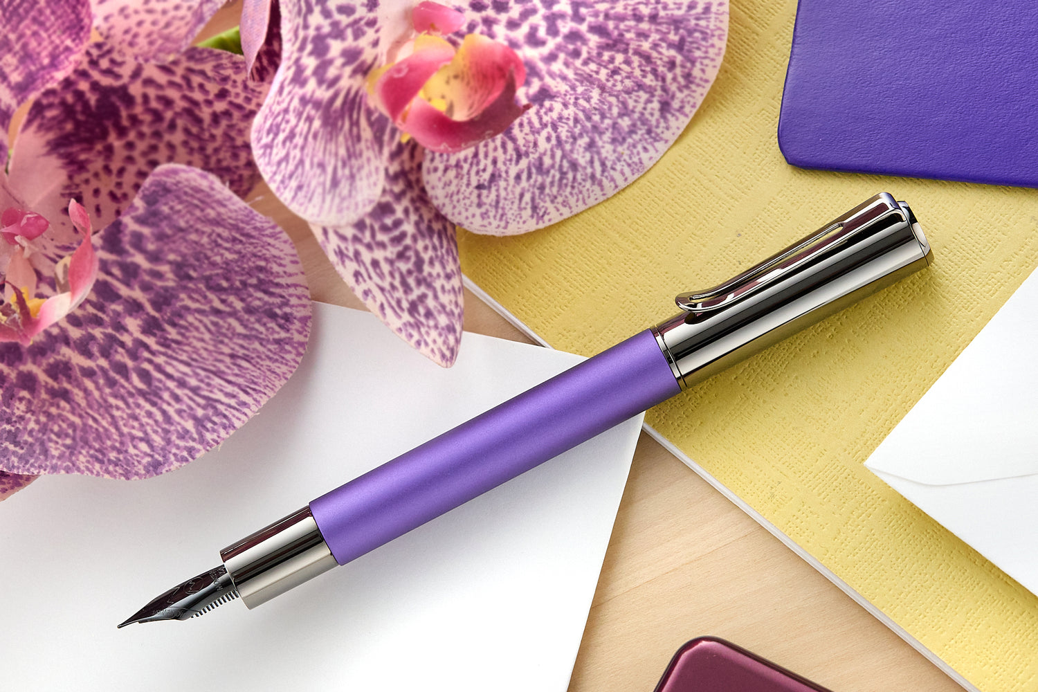 Monteverde Ritma Fountain Pen - Midnight Orchid (Special Edition