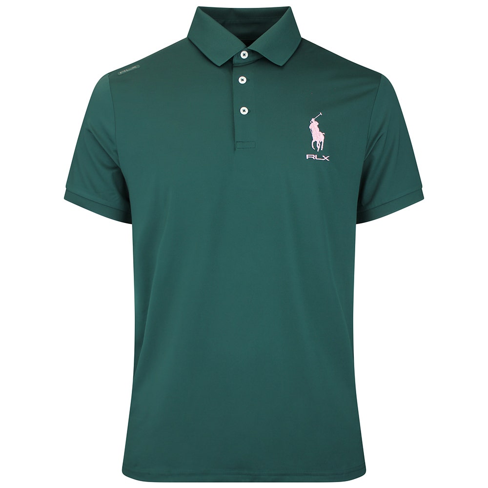 RLX Golf Shirt - RL Tour Pro Logo QZ Pique - Refined Navy SS25