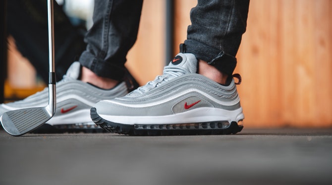 Nike Air Max 97 Golf Shoes | Where to Buy Triple White AM97G