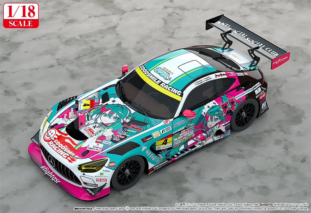 1/18 グッドスマイル 初音ミク AMG 2025 開幕戦Ver.｜グッドスマイル
