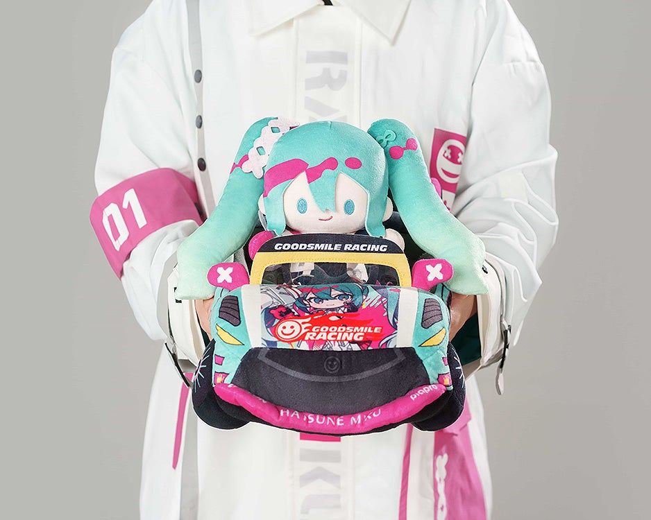 初音ミク レーシングVer. 2025 ぬいぐるみセット｜グッドスマイル