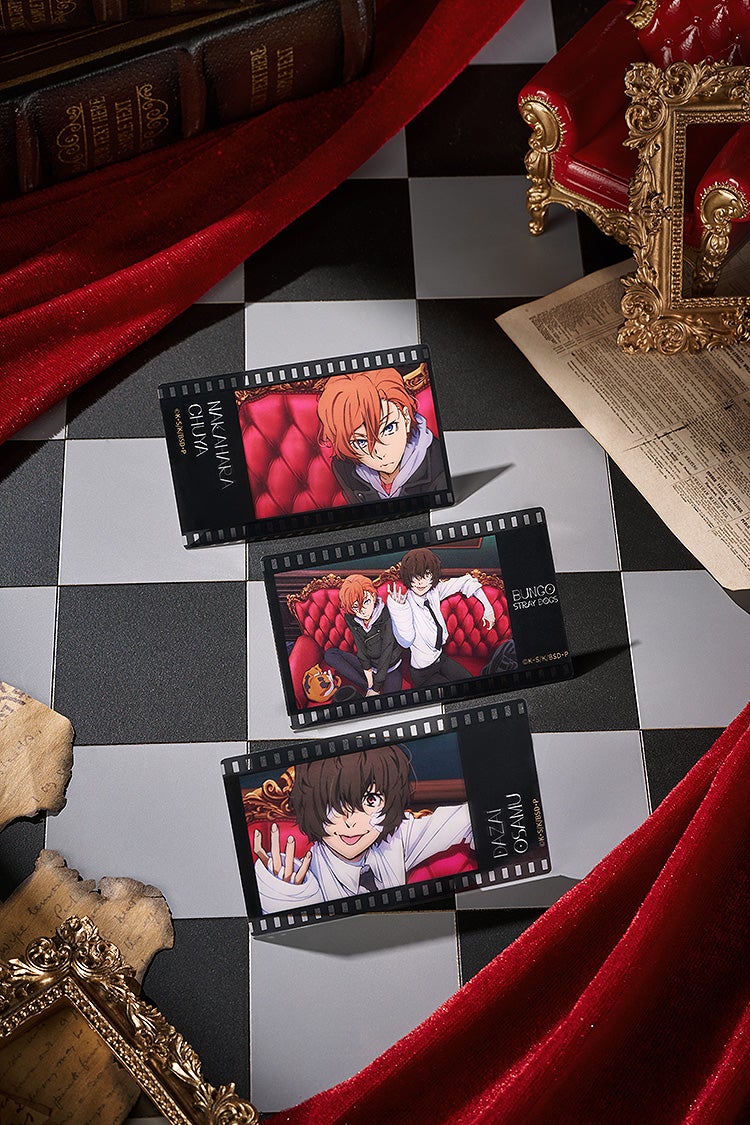 文豪ストレイドッグス フィルム風クリアカードセット 太宰治&中原中也
