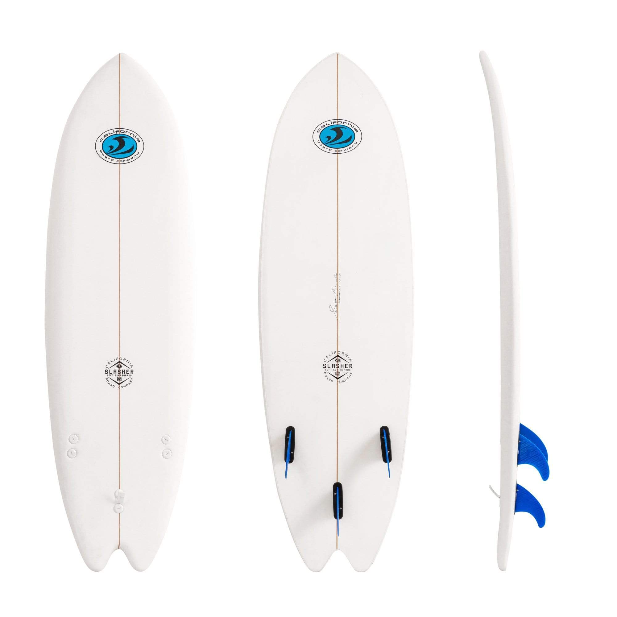 CBC 6'2 Slasher Fish Foam Surfboard Soft Top | Good Wave