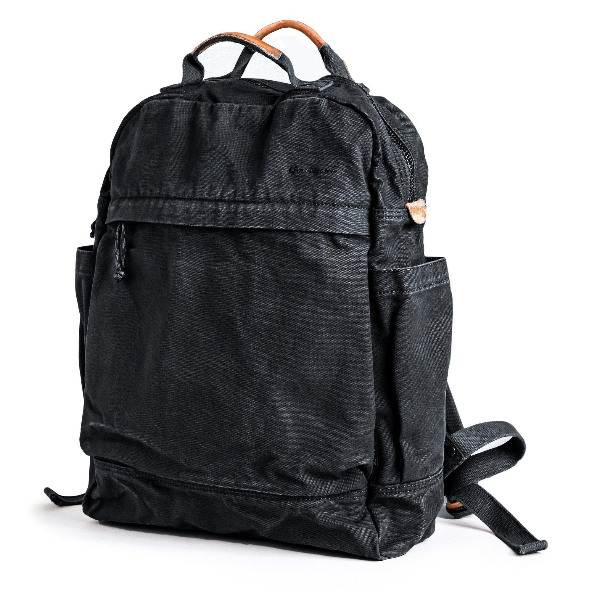 Canvas Zippered Backpack #G2001 - Gootium