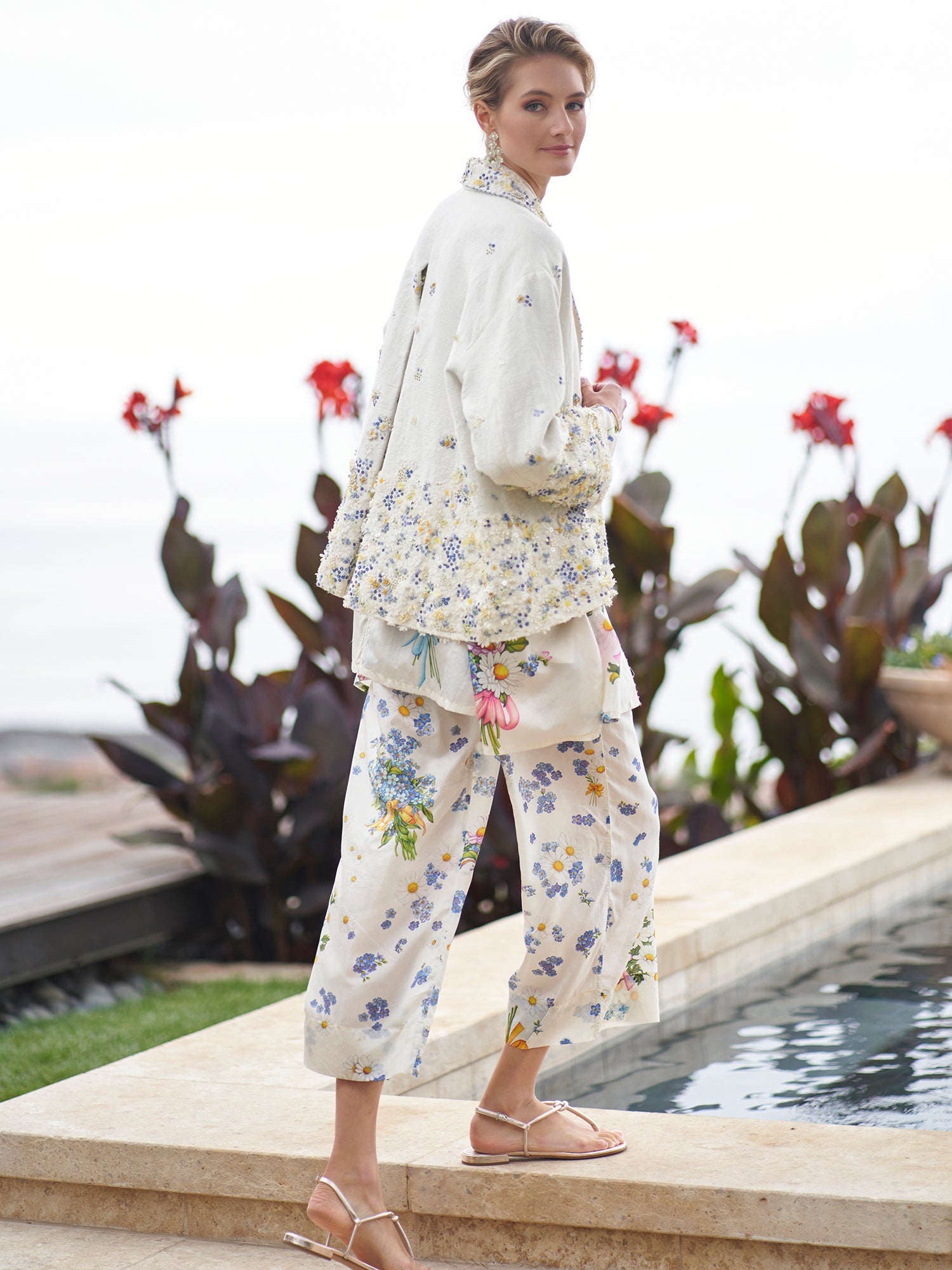 Cleo Floral Silk Pant – Gorsuch
