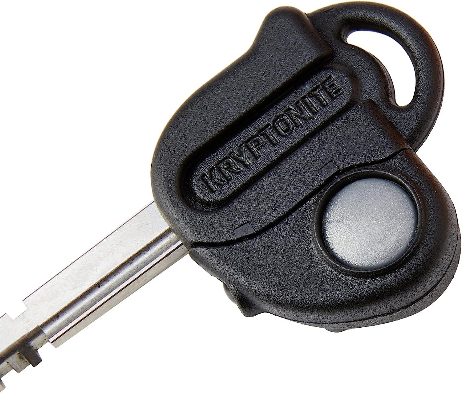 Kryptonite Evolution Compact Disc Lock- Orange 13mm Hardened Steel
