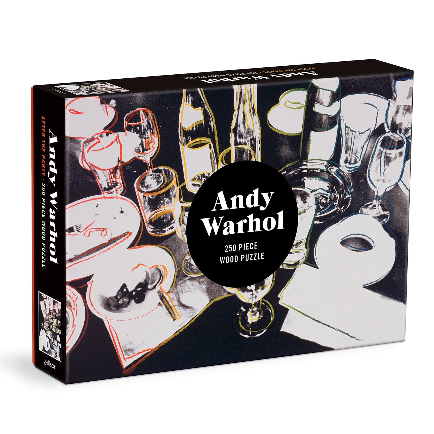 Andy Warhol After the Party 250 Piece Wood Puzzle – Galison
