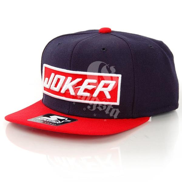 Joker Brand QS X Starter Snapback Navy Red - Gangstagroup.com