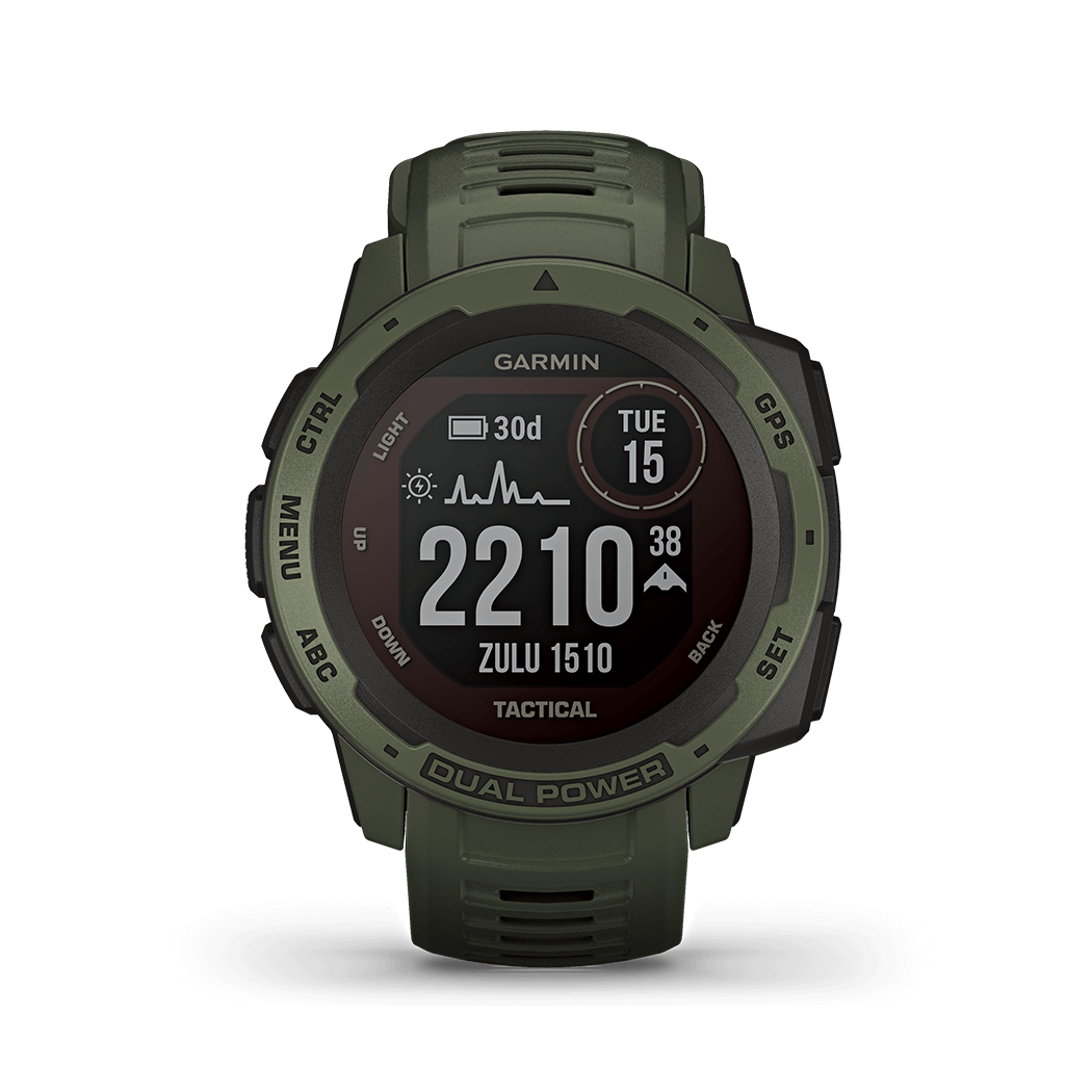 Instinct Dual Power Tactical Edition | アウトドア | Garmin 日本