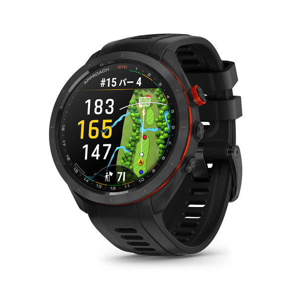 Approach S70 47mm Black CT10バンドル | スマートウォッチ | Garmin 日本