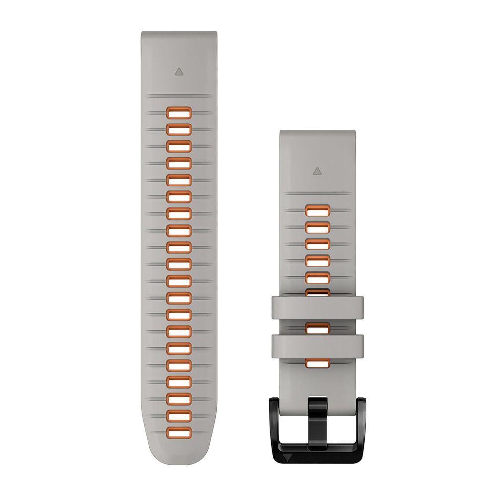 QuickFit 22mm Fog Gray/Ember Orange | 製品 | Garmin 日本