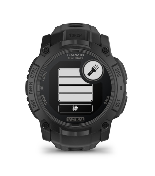 Instinct 3 Dual Power Tactical | スポーツ＆アウトドア | Garmin 日本