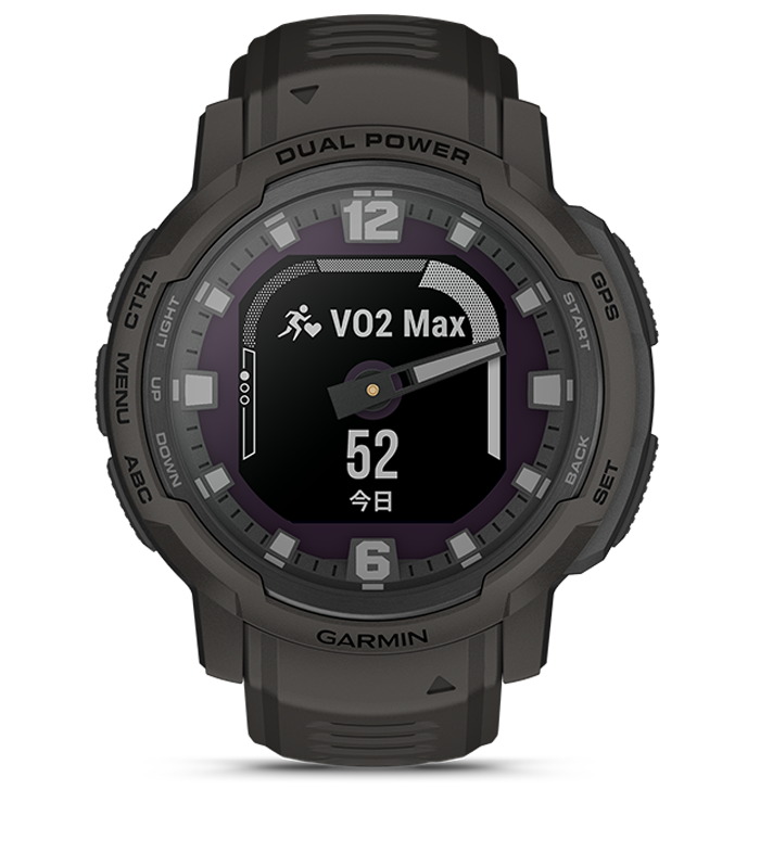 Instinct Crossover Dual Power | スマートウォッチ | Garmin 日本