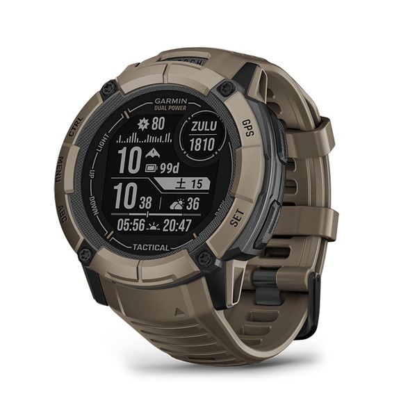 Instinct 2X Dual Power Tactical Edition | スマートウォッチ