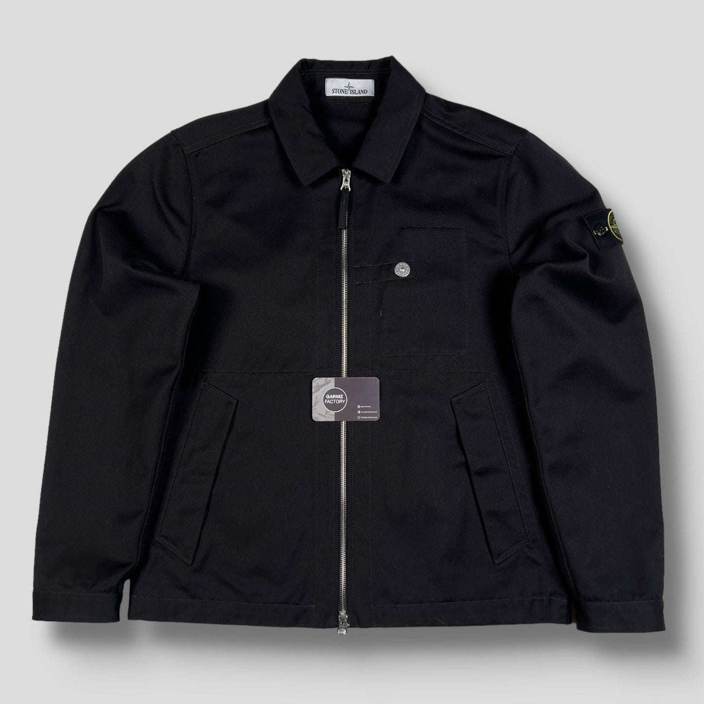 Stone Island Workwear R-Gabardine 3 in 1 Jacket Black – Garmz Factory