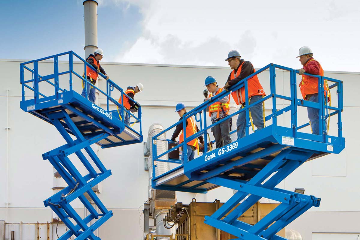 Genie® GS™-3369 RT Rough Terrain Scissor Lift