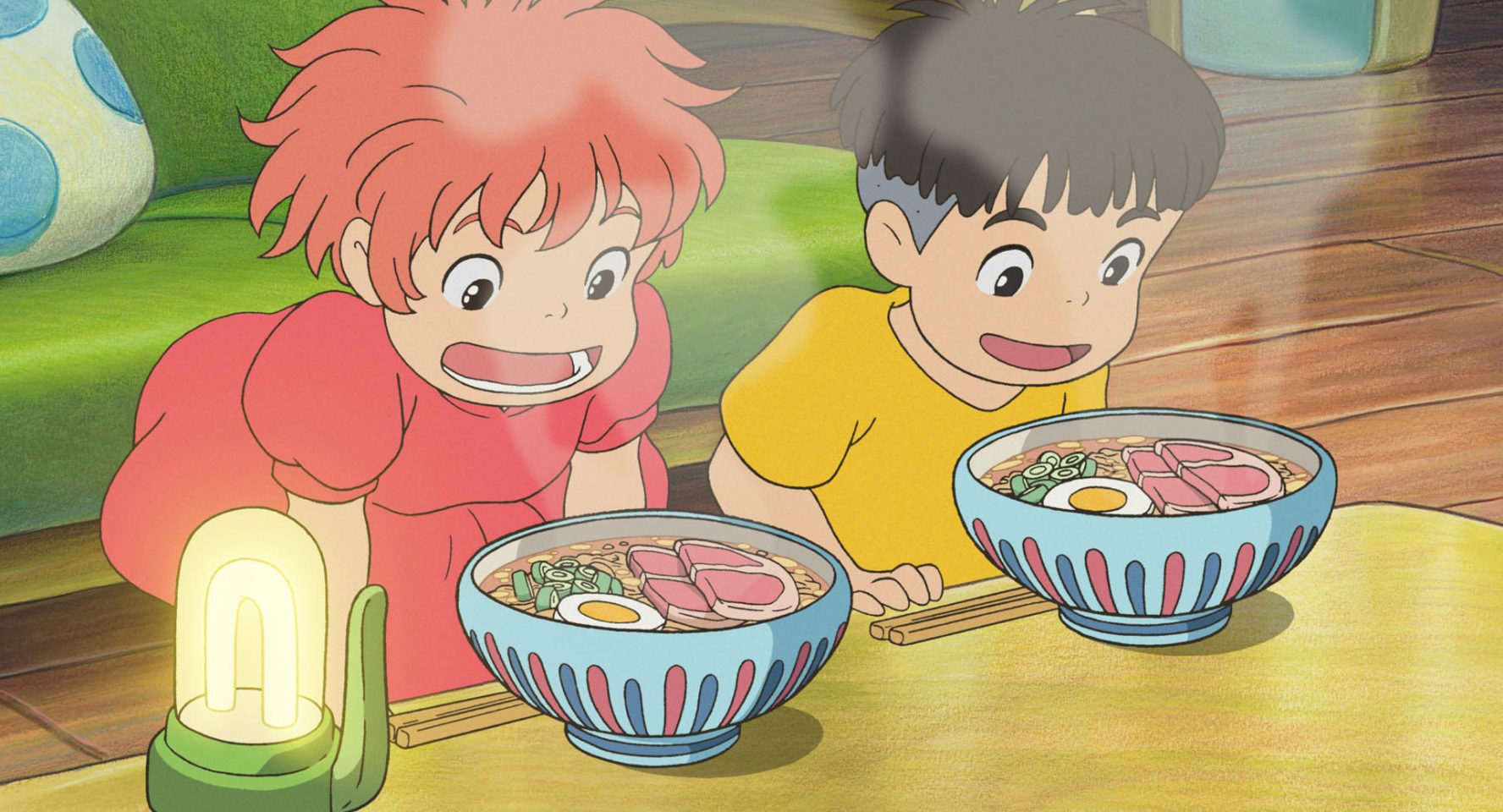 ジブリ美術館オリジナル ポニョのラーメンドンブリ - 三鷹の森ジブリ