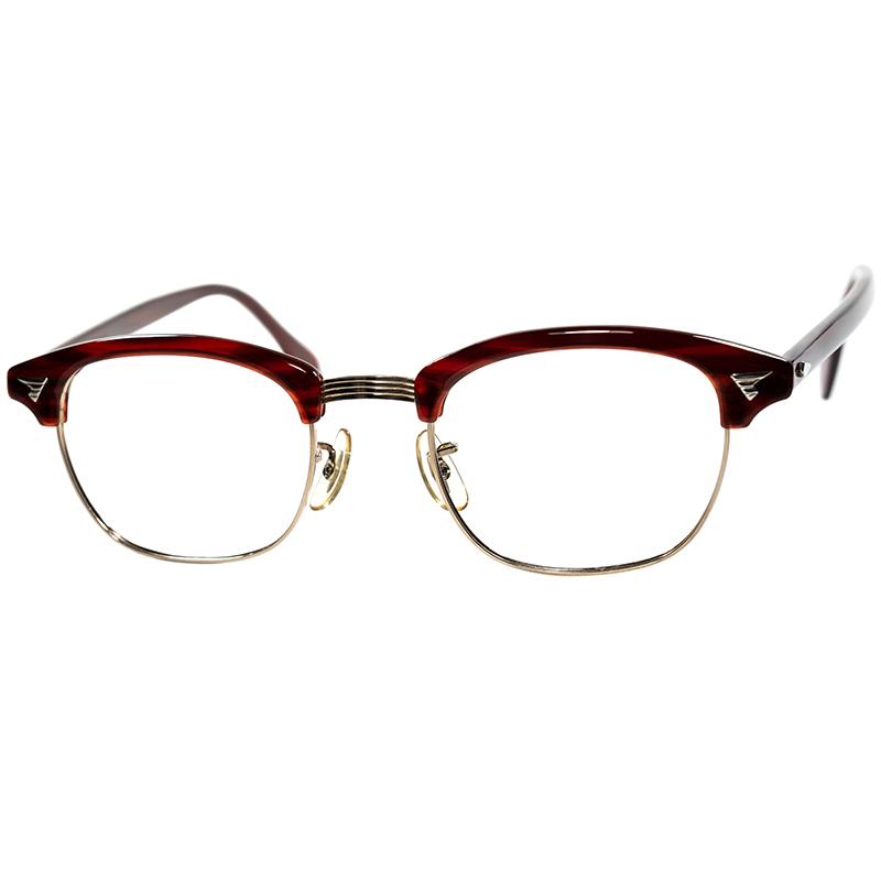 GIG LAMPS 1950s-1960s AMERICAN OPTICAL SIRMONT MALCOLM X MAROON 1