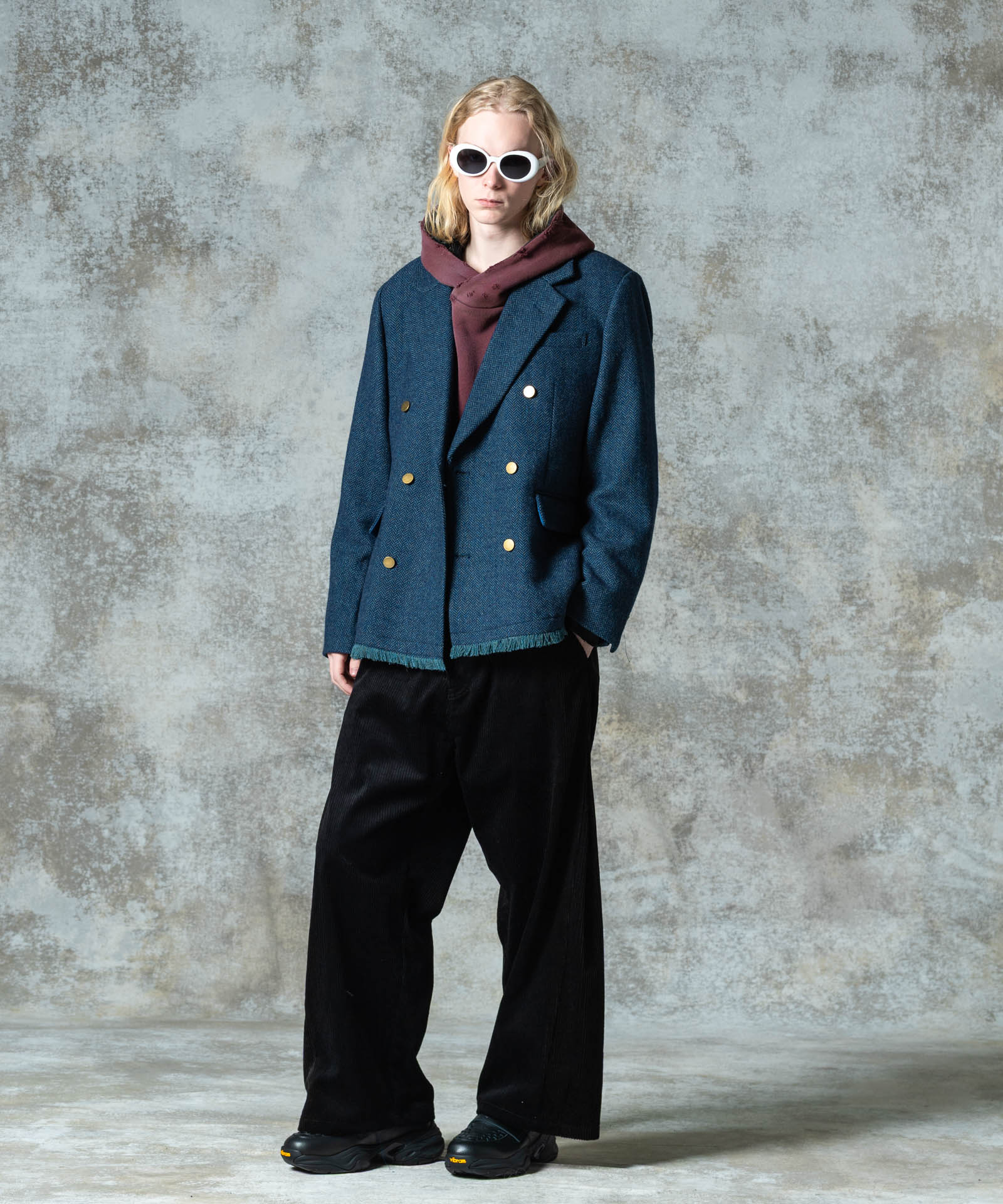 GB0325/JKT14 : Damage Tailored Jacket / ダメージテーラード